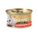 Gourmet Gold Wołowina i kurczak w sosie 85g