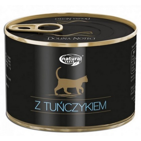Natural Taste Kot z tuńczykiem puszka 185g
