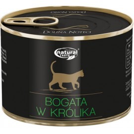 Natural Taste Kot z królikiem puszka 185g