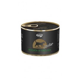 Natural Taste Kot Junior z królikiem puszka 185g