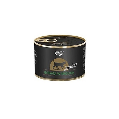 Natural Taste Kot Junior z królikiem puszka 185g