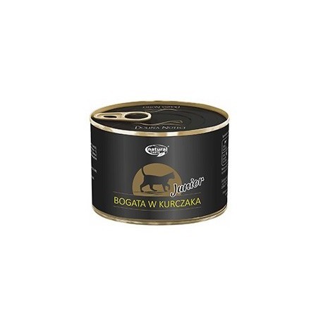 Natural Taste Kot Junior z kurczakiem puszka 185g