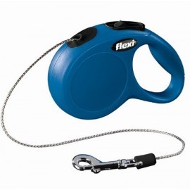 Flexi New Classic Smycz linka XS 3m niebieska [FL-2412]