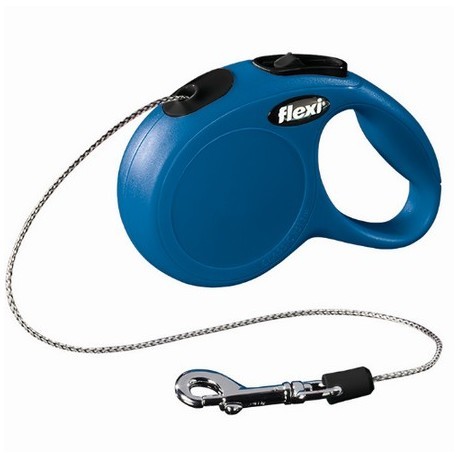 Flexi New Classic Smycz linka XS 3m niebieska [FL-2412]