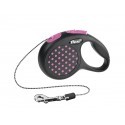 Flexi Smycz Design linka XS 3m różowy