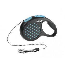 Flexi Smycz Design linka XS 3m niebieski