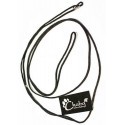 CHABA Smycz ringówka - 2,5mm czarna
