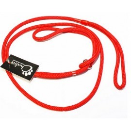 CHABA Smycz ringówka - 8mm czerwona