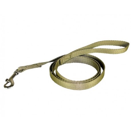 CHABA Smycz taśma - 12mm khaki