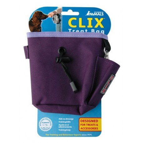 Clix Torebka na przysmaki purpurowa