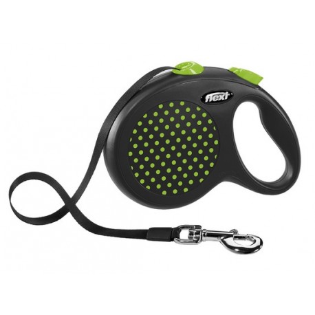 Flexi Smycz Design taśma L 5m zielony