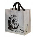 Torba Animals 24L lew biała