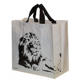 Torba Animals 24L lew biała