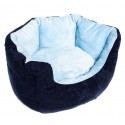 Bimbay Legowisko Owal Silikon r.2 - 56x40cm granat-niebieski