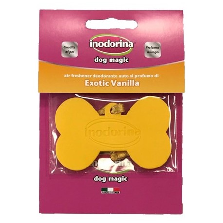 Inodorina Zapach do samochodu Łapka Exotic vanilla - wanilia
