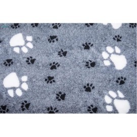Canifel DryBed Posłanie 100x75cm Big Paw WH/BK - biało-czarne