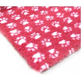 Canifel DryBed Posłanie 150x100cm Small Paw HT/WH - wrzosowo-biały