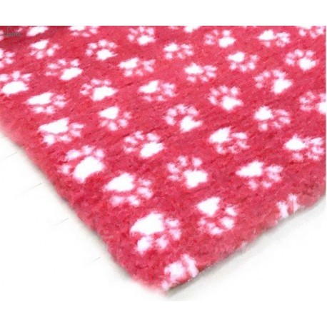 Canifel DryBed Posłanie 150x100cm Small Paw HT/WH - wrzosowo-biały