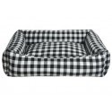 CHABA Legowisko Sofa Standard r.3 biała krata