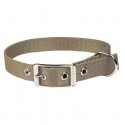 CHABA Obroża Gładka Lux 20mm x 40cm khaki