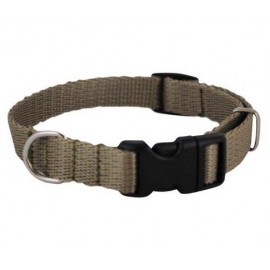 CHABA Obroża taśma regulowana 16mm x 40cm khaki