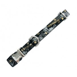 Zolux Obroża Envy Wild Forever regulowana 10mm czarna [466210NO]