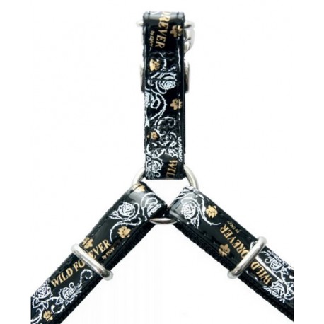 Zolux Szelki Envy Forever regulowane 10mm czarne [466220NO]