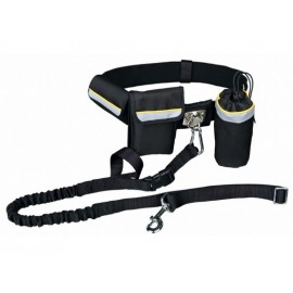 Trixie Pas biodrowy i Smycz Hands Free - zestaw do dogtrekkingu [TX-1275]