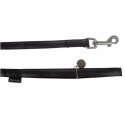 Zolux Smycz Mac Leather 10mm/1.2m Czarna [522010NO]