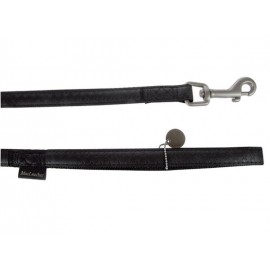 Zolux Smycz Mac Leather 10mm/1.2m Czarna [522010NO]