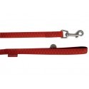 Zolux Smycz Mac Leather 10mm/1.2m Czerwona [522010RO]