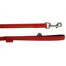 Zolux Smycz Mac Leather 10mm/1.2m Czerwona [522010RO]