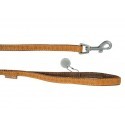 Zolux Smycz Mac Leather 15mm/1.2m Żółta [522015JA]