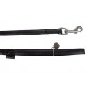 Zolux Smycz Mac Leather 15mm/1.2m Czarna [522015NO]