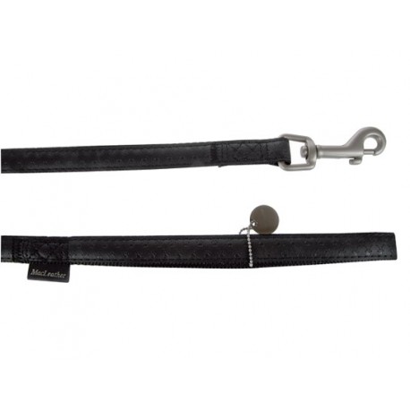 Zolux Smycz Mac Leather 20mm/1.2m Czarna [522020NO]