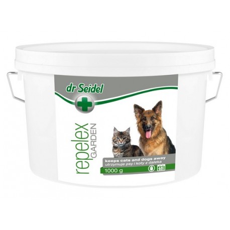 Dr Seidel Repelex Garden (Ogród) - Preparat utrzymujący psy i koty z daleka 1kg