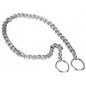 Dingo Obroża łańcuchowa dławiąca Lux chrom 2,5mm 60cm