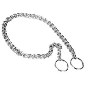 Dingo Obroża łańcuchowa dławiąca Lux chrom 4mm 55cm