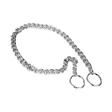 Dingo Obroża łańcuchowa dławiąca Lux chrom 4mm 70cm