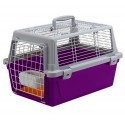 Ferplast Atlas Vision 20 - transporter z otwieranym dachem fioletowy [73019099]