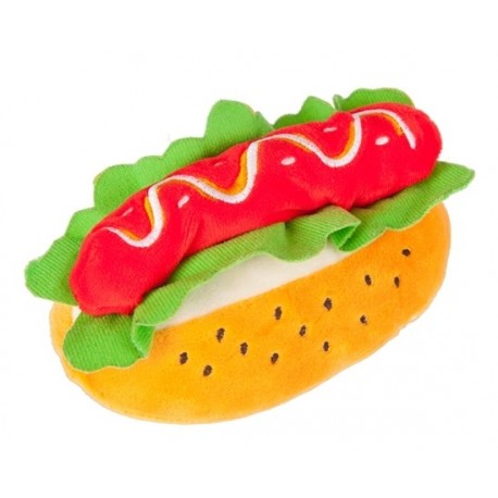 Dingo Zabawka dla psa - Pluszowy hot-dog