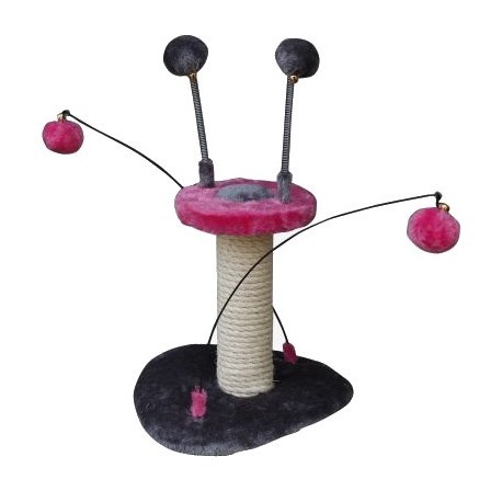 Yarro Drapak Mini UFO różowo-szary 23x24x25cm [Y1144]