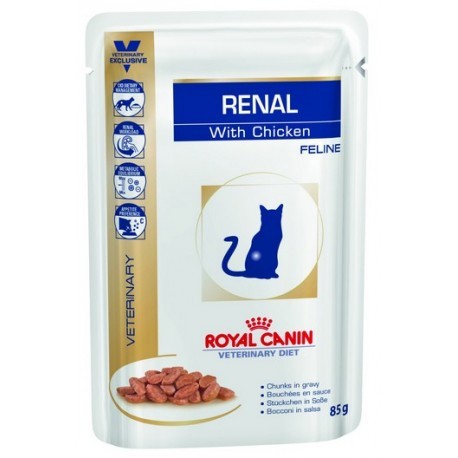 Royal Canin Veterinary Diet Feline Renal Kurczak saszetka 85g