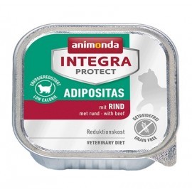 Animonda Integra Protect Adipositas dla kota - z wołowiną tacka 100g