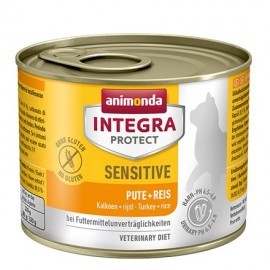 Animonda Integra Protect Sensitive dla kota - z indykiem i ryżem puszka 200g