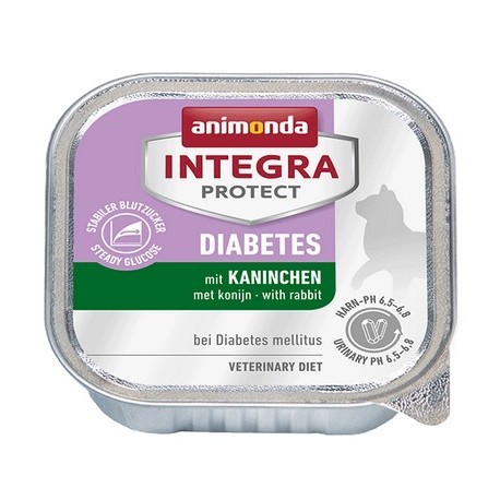 Animonda Integra Protect Diabetes dla kota - z królikiem tacka 100g