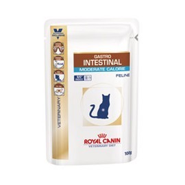 Royal Canin Veterinary Diet Feline Gastro Intestinal Moderate Calorie saszetka 100g