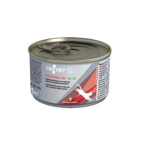 Trovet RID Renal & Oxalate dla kota jagnięcina puszka 85g