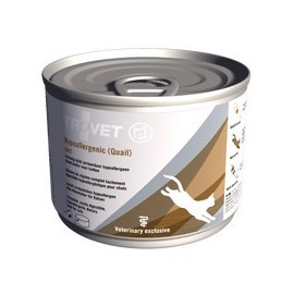 Trovet QRD Hypoallergenic Przepiórka dla kota puszka 200g