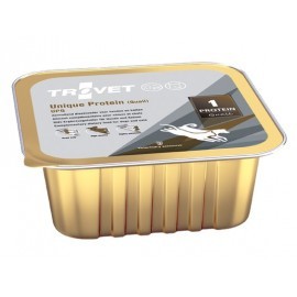 Trovet Unique Protein UPQ Przepiórka dla psa i kota tacka 300g